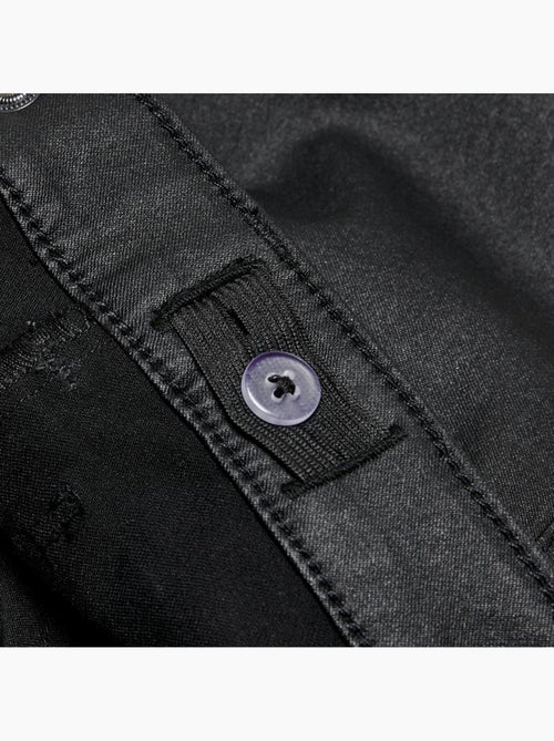 Pantalones pitillo efecto piel para niña Pim - Kiabi