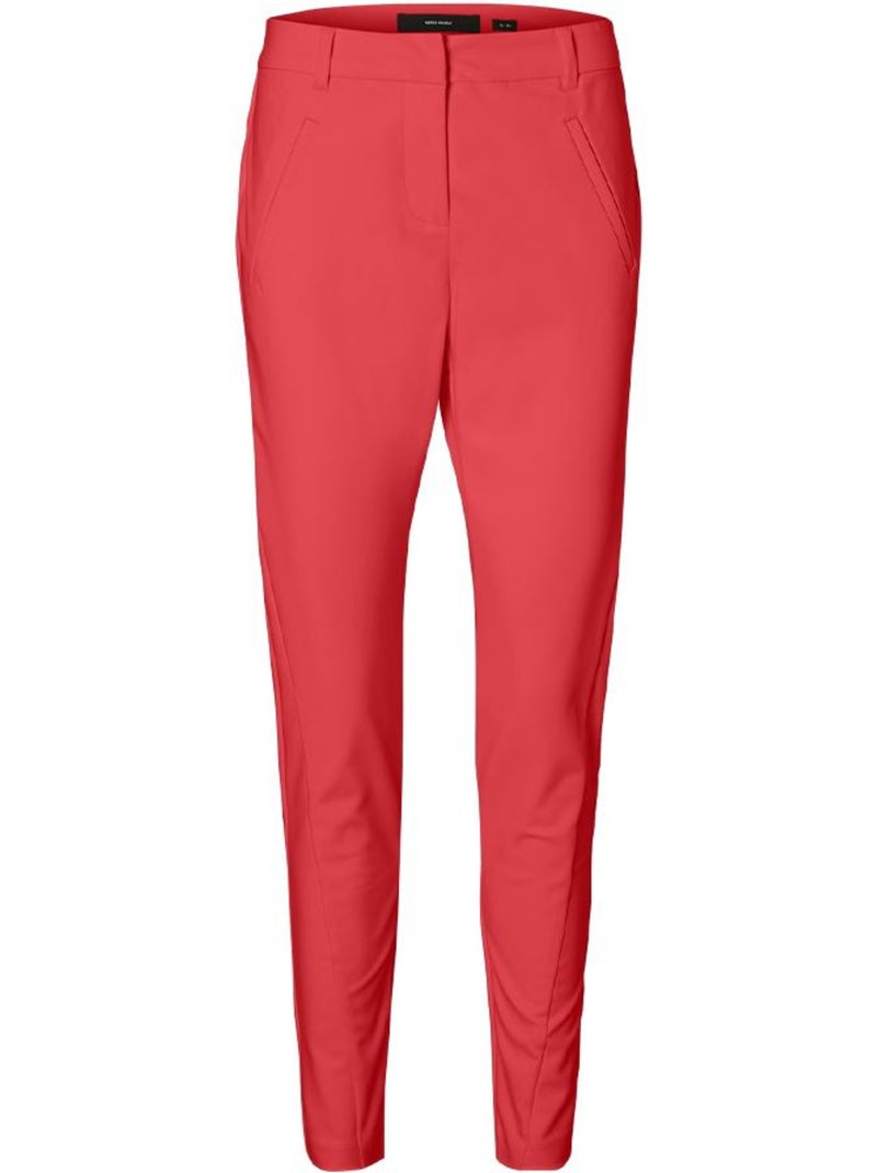 Pantalones pitillo Vero Moda para mujer Rojo - Kiabi