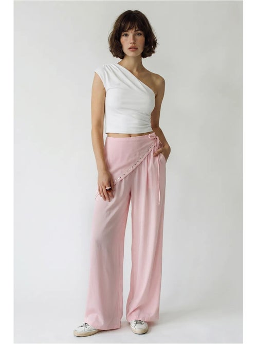 Pantalones pull-on de pernera ancha lucci - Kiabi Pantalones pull-on de pernera ancha lucci - Kiabi