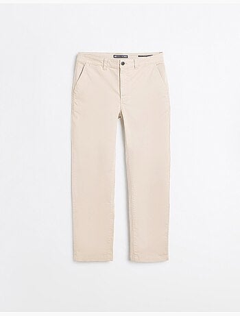 Pantalones rectos chino, mo fashion