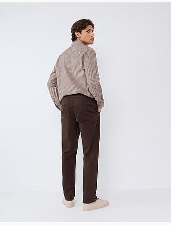 Pantalones rectos chino, mo fashion