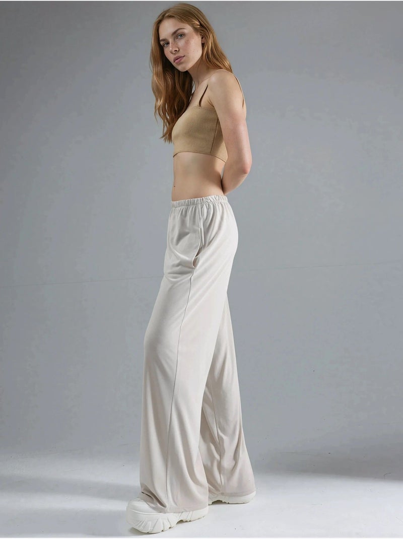 Pantalones rectos con cintura elástica busem Arena - Kiabi