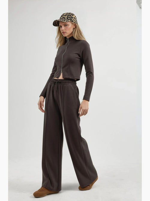 Pantalones rectos con cintura elástica busem - Kiabi Pantalones rectos con cintura elástica busem - Kiabi