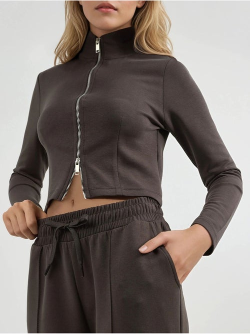 Pantalones rectos con cintura elástica busem - Kiabi Pantalones rectos con cintura elástica busem - Kiabi