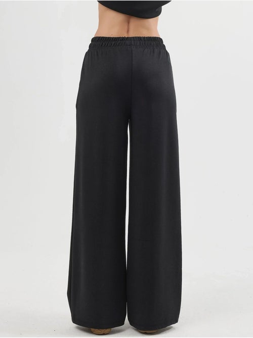 Pantalones rectos con cintura elástica busem - Kiabi Pantalones rectos con cintura elástica busem - Kiabi