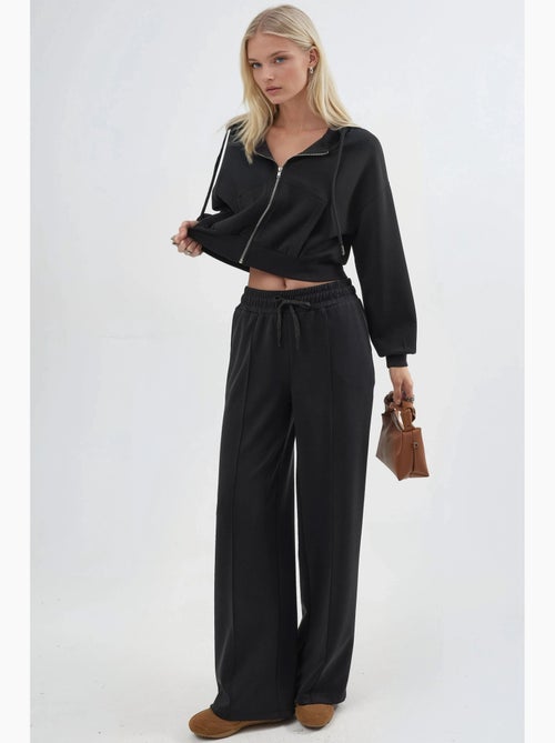 Pantalones rectos con cintura elástica busem - Kiabi Pantalones rectos con cintura elástica busem - Kiabi