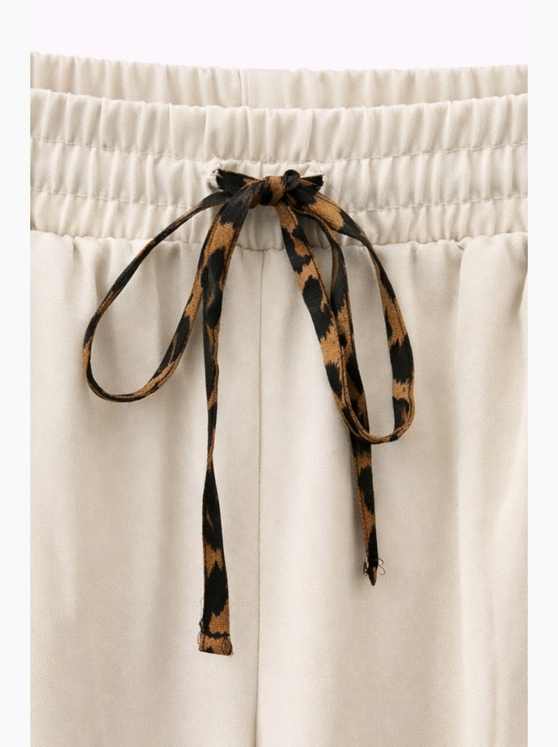 Pantalones rectos con cintura elástica mixray Arena - Kiabi