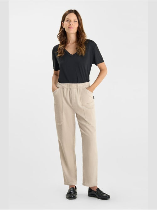 Pantalones rectos CORDO - Kiabi Pantalones rectos CORDO - Kiabi
