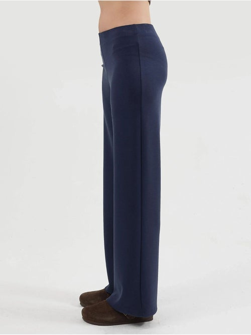Pantalones rectos de cintura alta busem - Kiabi
