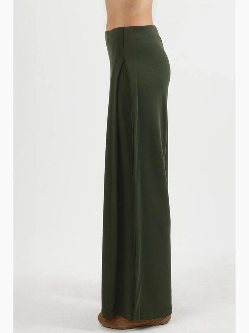 Pantalones rectos de cintura alta busem - Kiabi Pantalones rectos de cintura alta busem - Kiabi