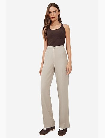 Pantalones rectos de cintura alta estambul istanbul