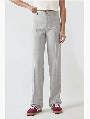 Pantalones rectos de cintura alta hiccup