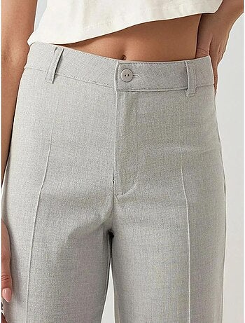 Pantalones rectos de cintura alta hiccup