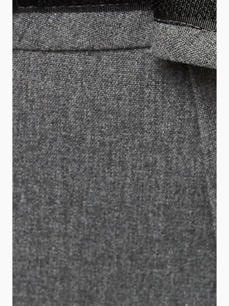Pantalones rectos de cintura alta hiccup Gris - Kiabi