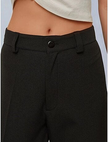Pantalones rectos de cintura alta hiccup