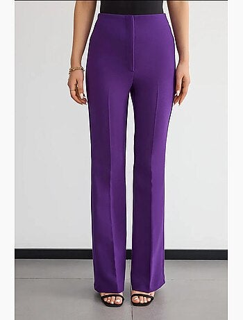Pantalones rectos de cintura alta hiccup