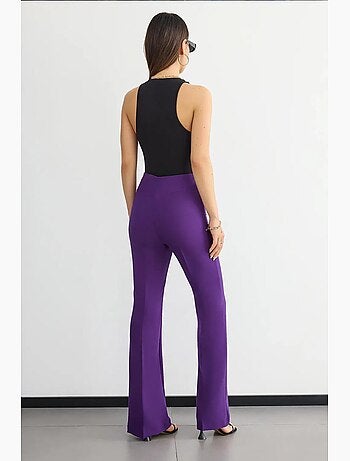 Pantalones rectos de cintura alta hiccup