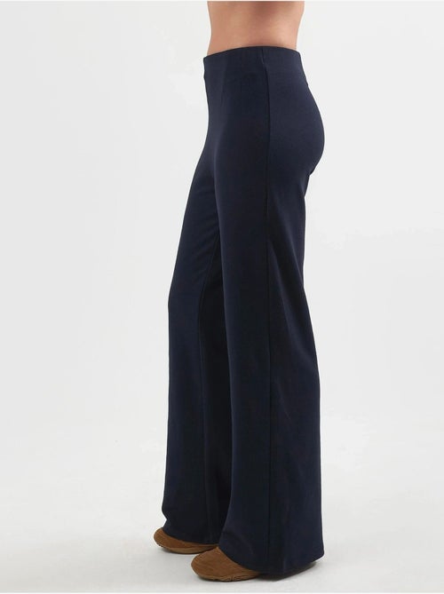 Pantalones rectos de cintura alta y tiro alto busem - Kiabi