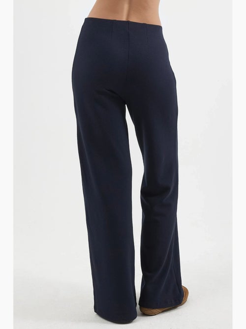 Pantalones rectos de cintura alta y tiro alto busem - Kiabi