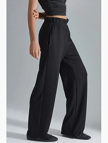 Pantalones rectos de corte regular y sin cierres hiccup