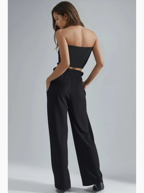 Pantalones rectos de corte regular y sin cierres hiccup - Kiabi