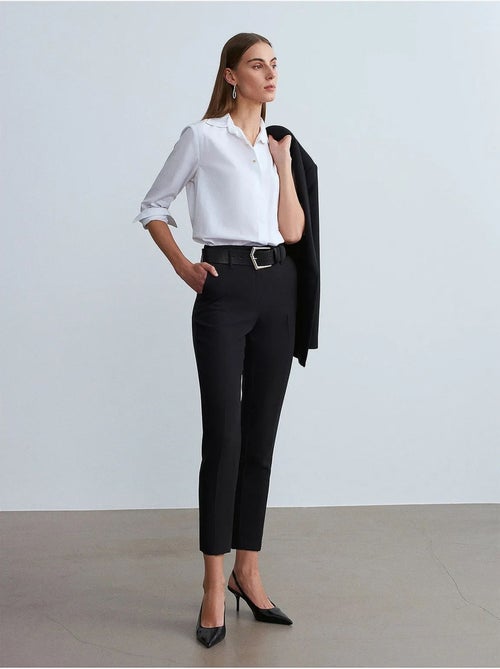 Pantalones rectos de mujer dilvin - Kiabi Pantalones rectos de mujer dilvin - Kiabi