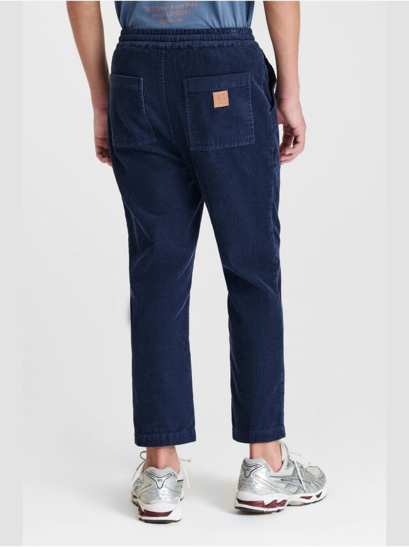 Pantalones rectos HOUBO Azul - Kiabi