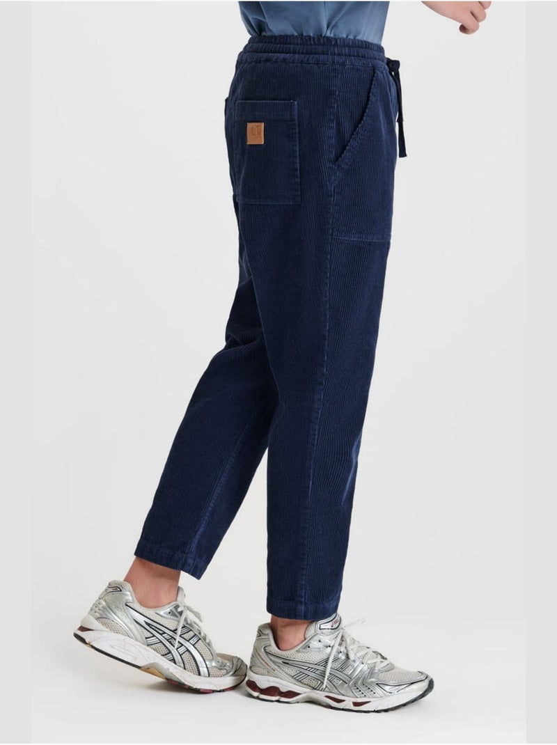 Pantalones rectos HOUBO Azul - Kiabi
