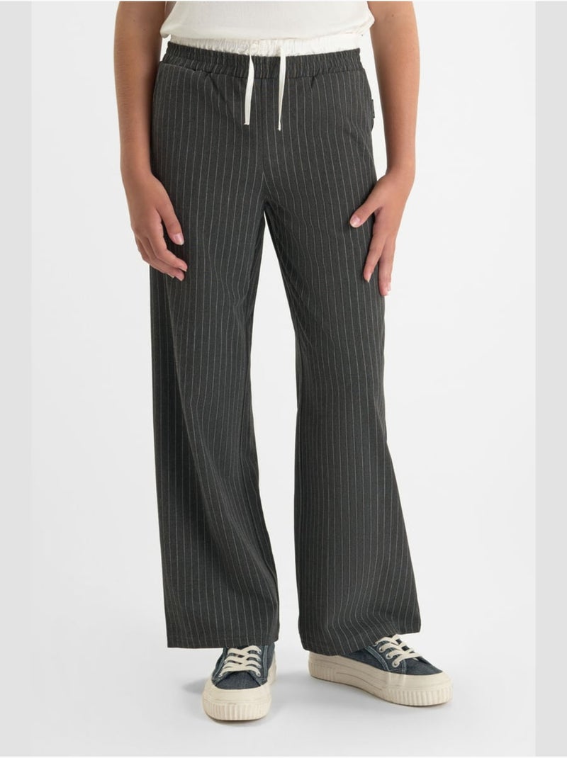 Pantalones rectos IONAGI Gris - Kiabi