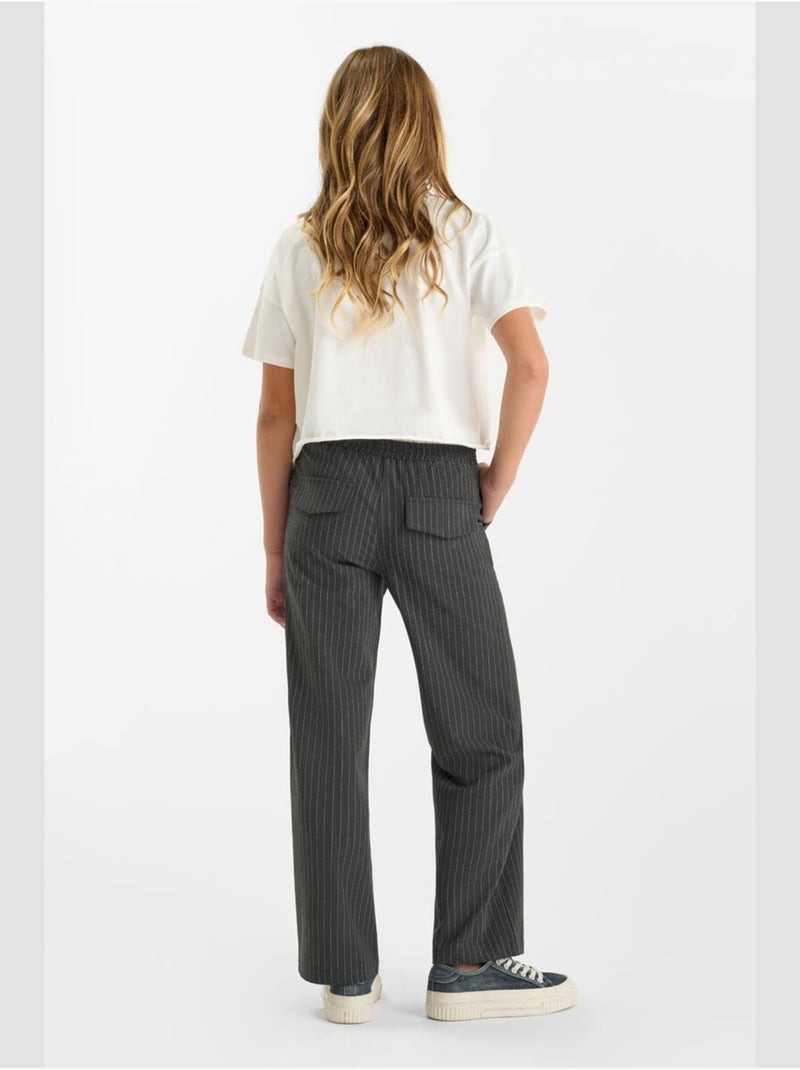 Pantalones rectos IONAGI Gris - Kiabi