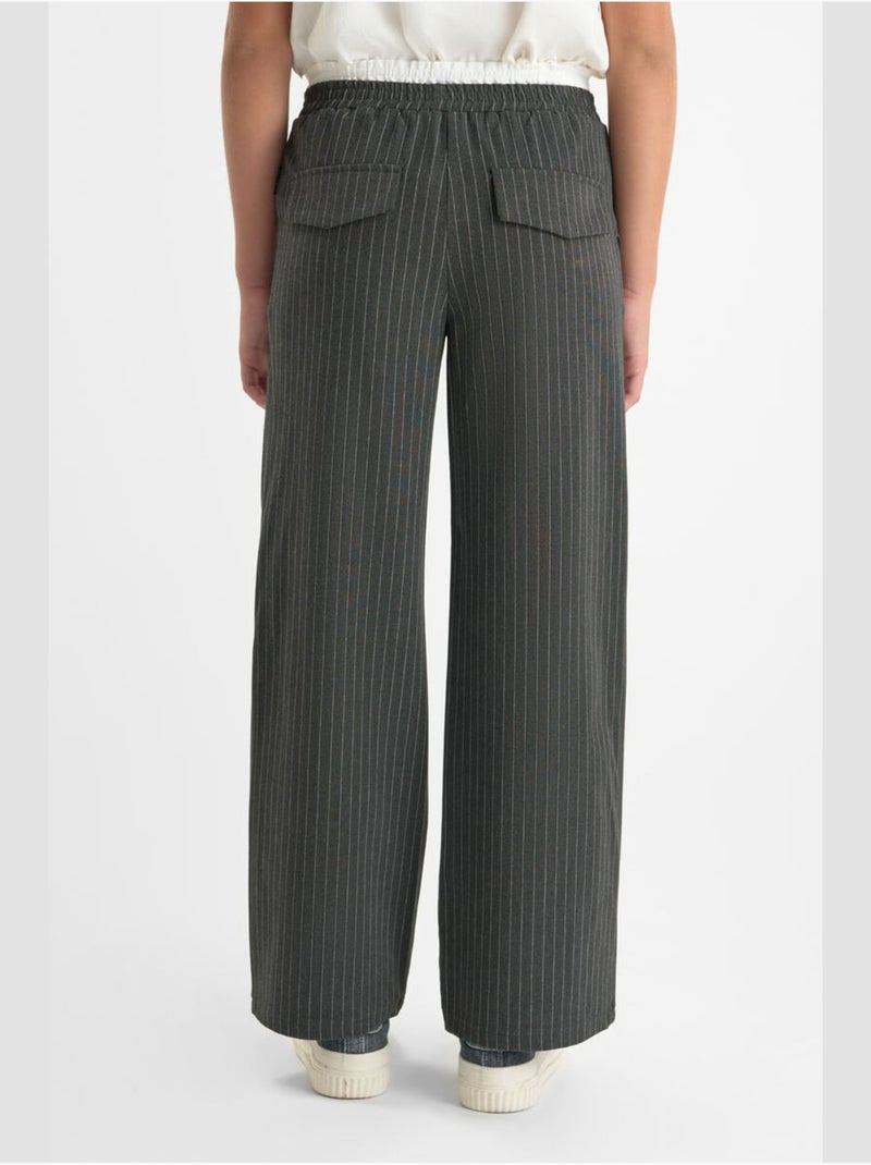 Pantalones rectos IONAGI Gris - Kiabi