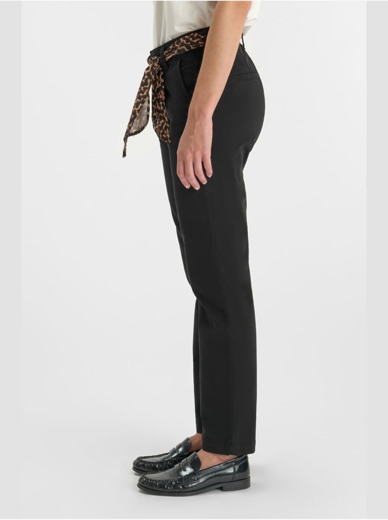 PANTALONES RECTOS KRISTIN Negro - Kiabi