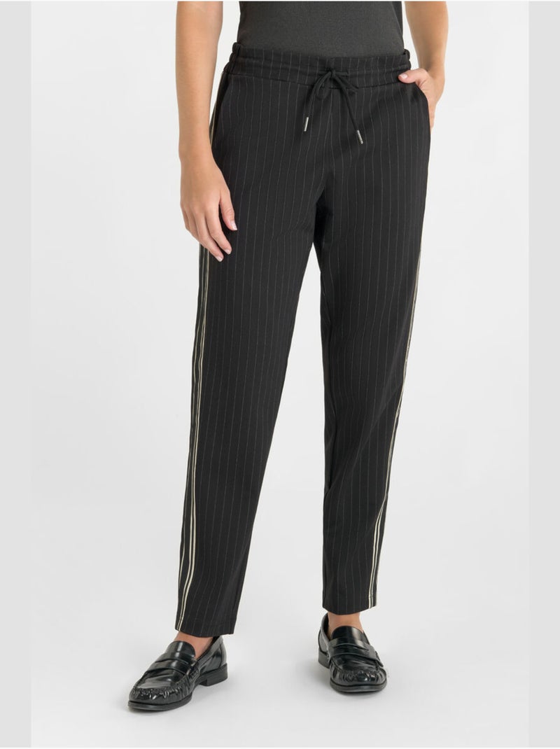 Pantalones rectos ROSA Negro - Kiabi