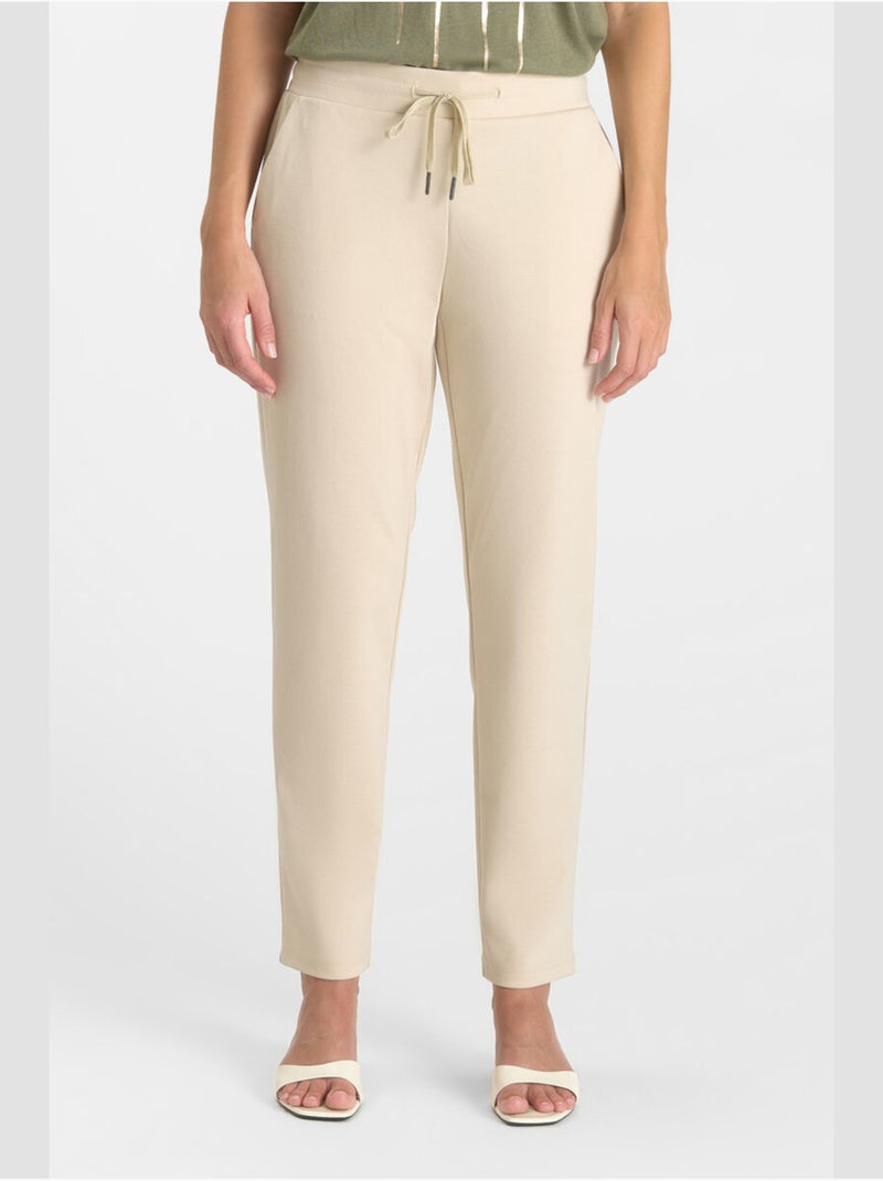 Pantalones rectos ROSI Beige - Kiabi