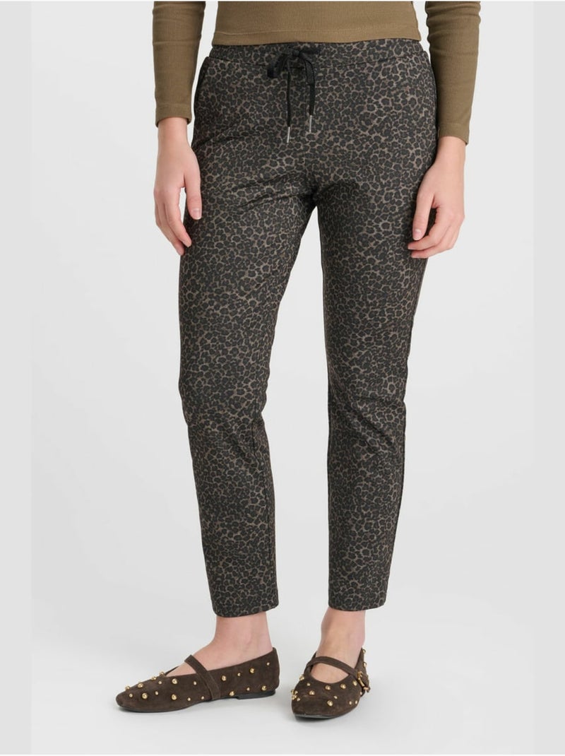 Pantalones rectos rosigi Marrón - Kiabi