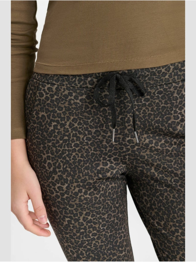 Pantalones rectos rosigi Marrón - Kiabi