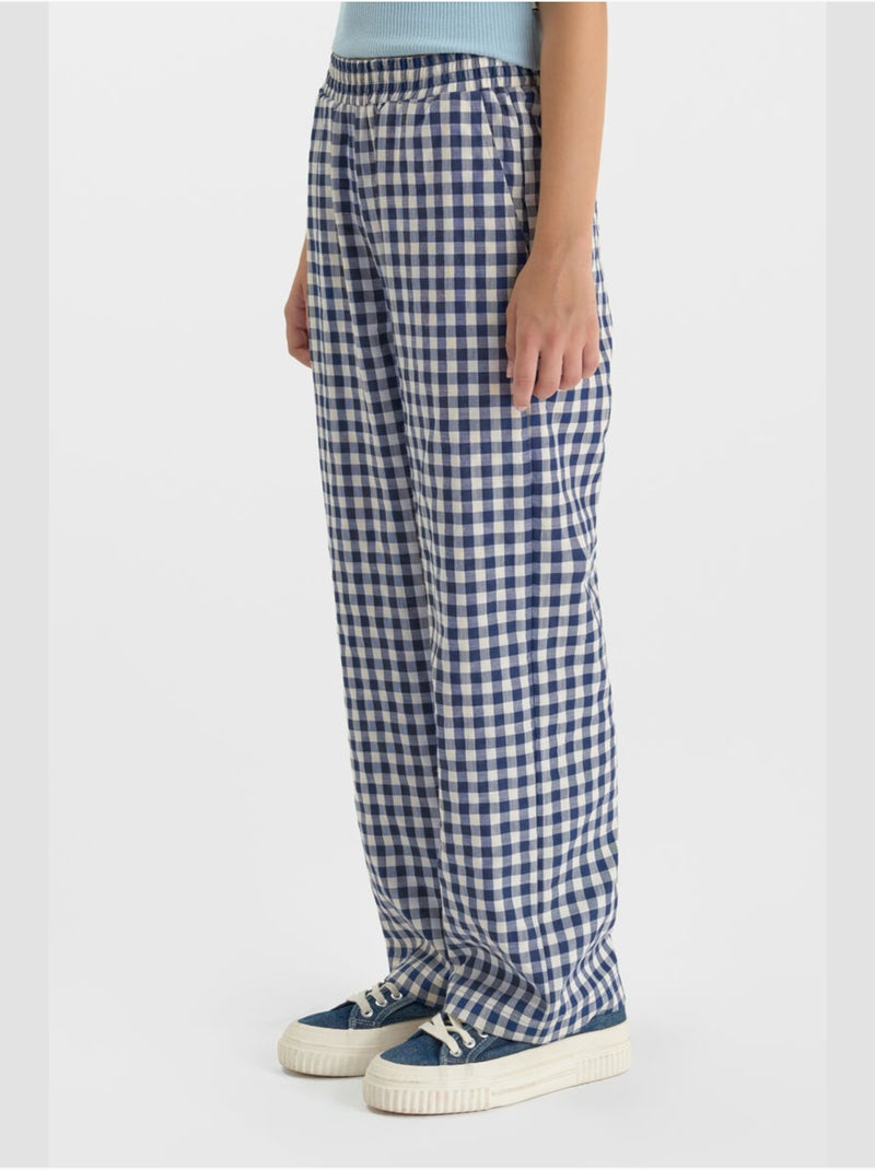 Pantalones rectos SONJAGI Azul - Kiabi