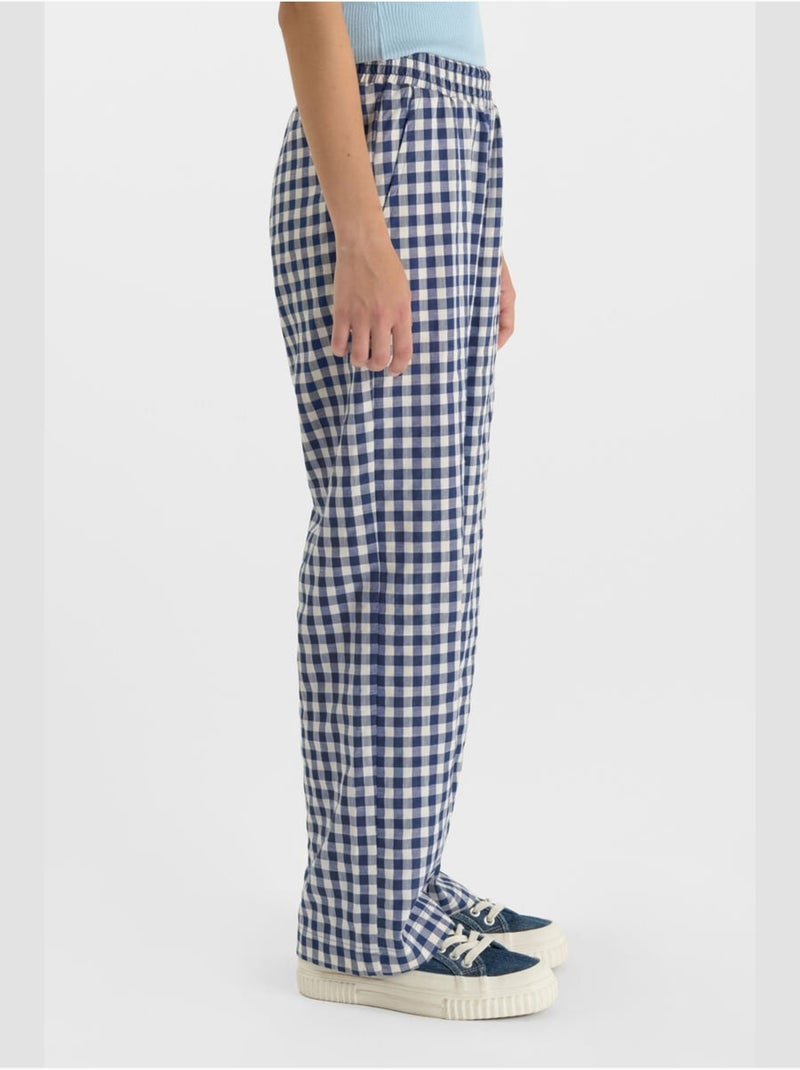 Pantalones rectos SONJAGI Azul - Kiabi