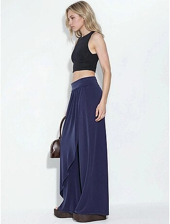 Pantalones salwar de pierna ancha busem