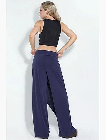 Pantalones salwar de pierna ancha busem
