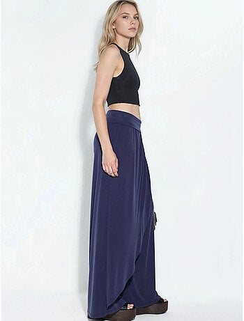 Pantalones salwar de pierna ancha busem