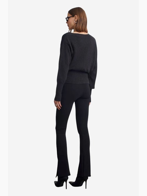 Pantalones skinny acampanados con cinturón dilvin - Kiabi