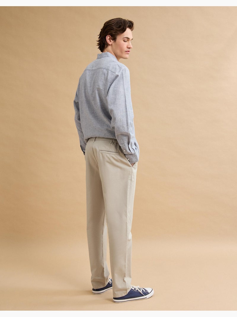 Pantalones 'Tapered Fit', MO Fashion Beige - Kiabi