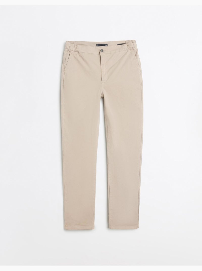 Pantalones 'Tapered Fit', MO Fashion Gris - Kiabi