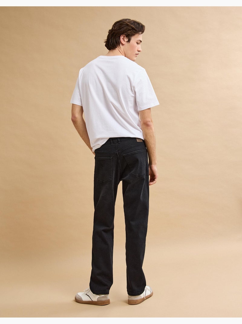 Pantalones 'Tapered Fit', MO Fashion Negro - Kiabi