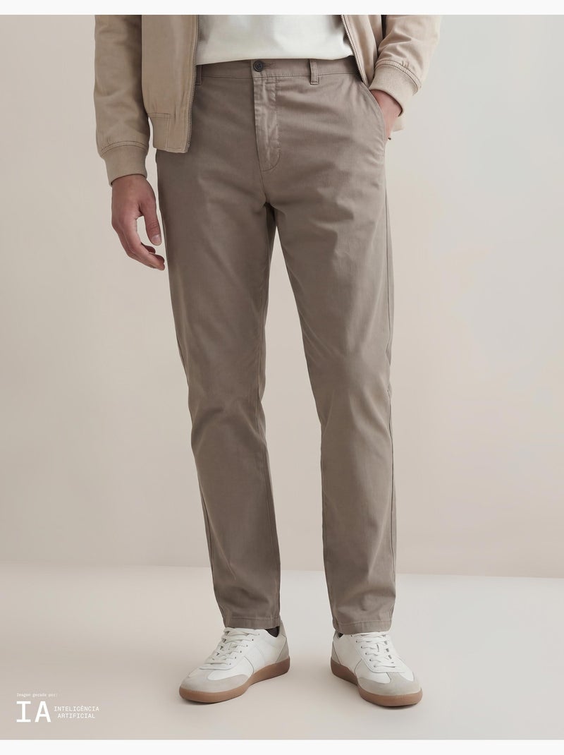 Pantalones 'Tapered Fit', MO Fashion Verde - Kiabi