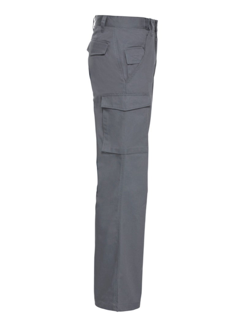 Pantalones trabajo para hombre - russell Gris oscuro - Kiabi