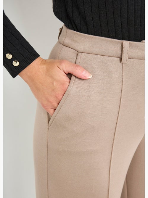 Pantalones urbanos estructurados en punto liso Milano - Afibel - Kiabi