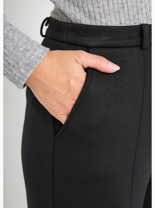 Pantalones urbanos estructurados en punto liso Milano - Afibel - Kiabi