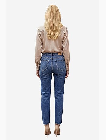 Pantalones vaqueros ajustados de talle alto y pierna estrecha con cremallera my fashion